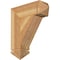 Ekena Millwork Traditional Arts & Crafts Rough Sawn Bracket, Western Red Cedar, 6"W x 20"D x 24"H BKT06X20X24TRA03RWR - alternate 1